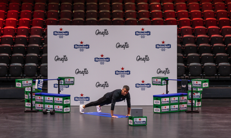 'Dry January-workout' met Heineken en OneFit 